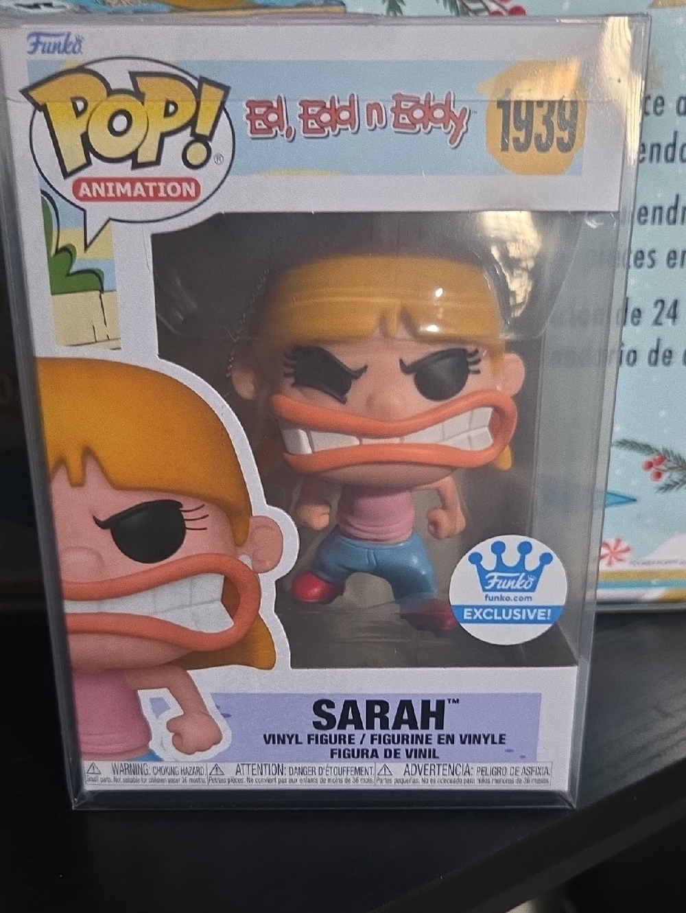 Funko Pop! Sarah Vinyl Figure - Pink Top, Blue Jeans, Blonde Hair